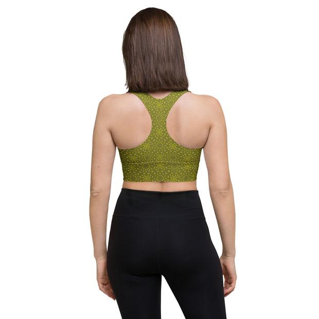 HESTIA DELUXE SPORTS BRA - VIBRANT YELLOW