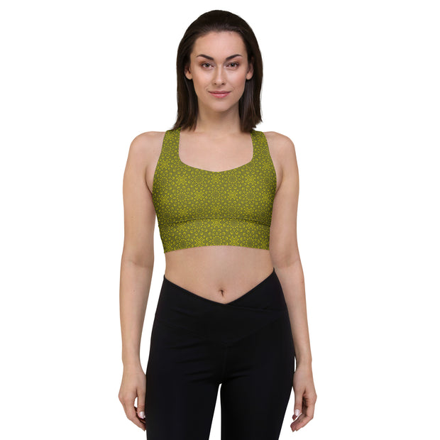 HESTIA DELUXE SPORTS BRA - VIBRANT YELLOW