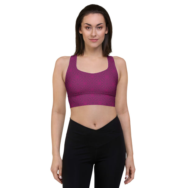 HESTIA DELUXE SPORTS BRA - ROSE PINK