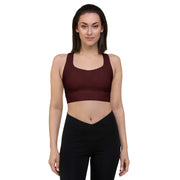 HESTIA DELUXE SPORTS BRA - RED JAM