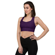 HESTIA DELUXE SPORTS BRA - DARK VIOLET