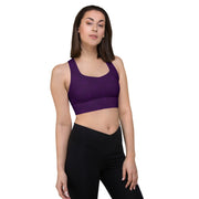 HESTIA DELUXE SPORTS BRA - DARK VIOLET