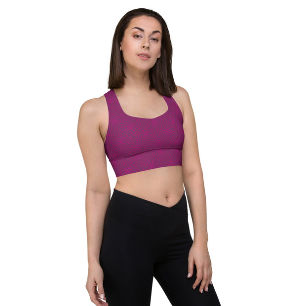 HESTIA DELUXE SPORTS BRA - ROSE PINK