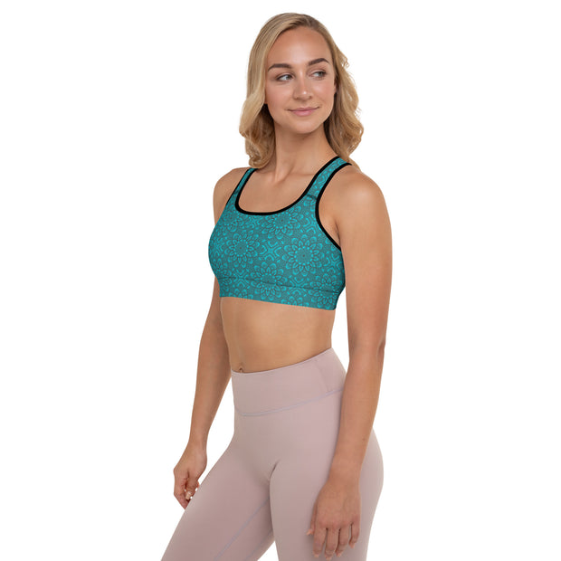 HESTIA COMPRESS SPORTS BRA - SKY BLUE