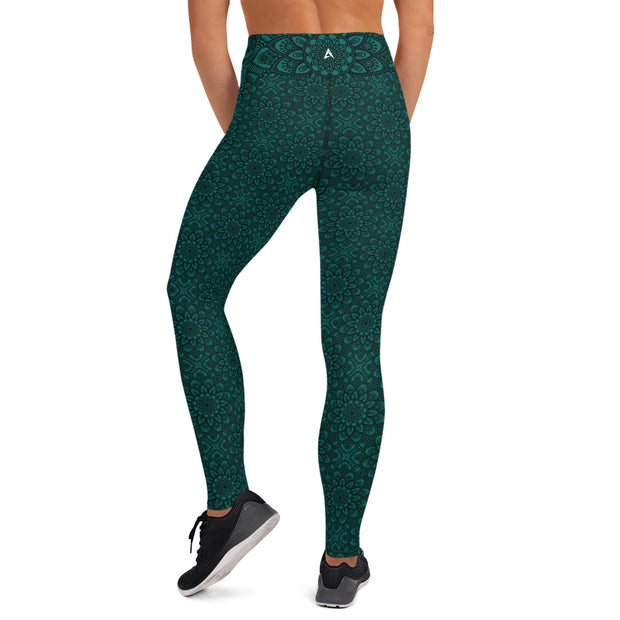 HESTIA LEGGINGS - EMERALD GREEN