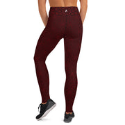 HESTIA LEGGINGS - RED JAM