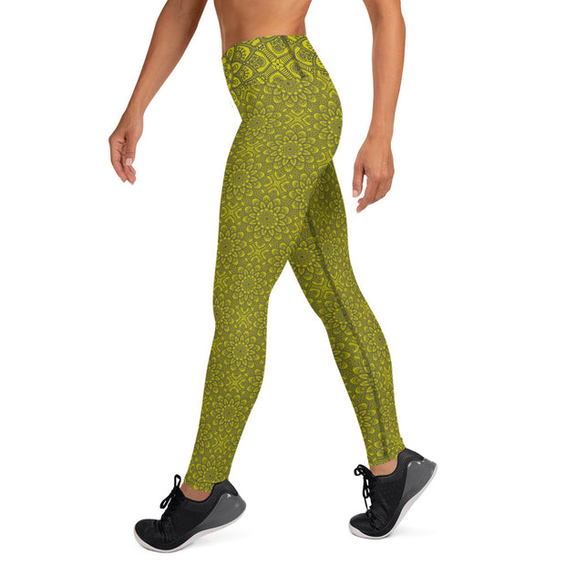 HESTIA LEGGINGS - VIBRANT YELLOW