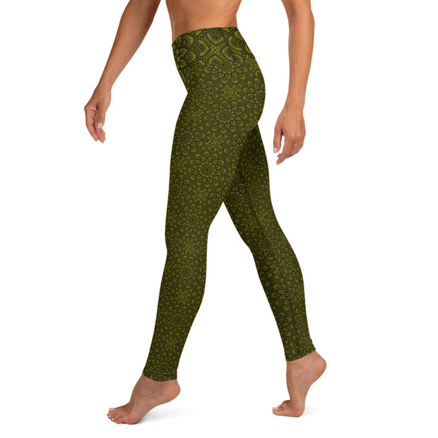 HESTIA LEGGINGS - DARK YELLOW