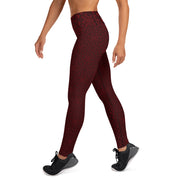 HESTIA LEGGINGS - RED JAM