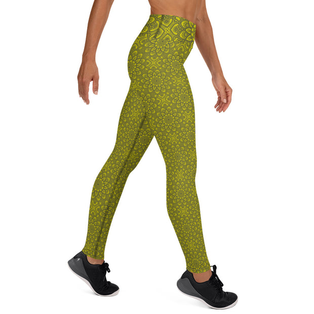 HESTIA LEGGINGS - VIBRANT YELLOW