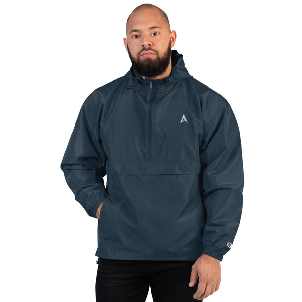 APOLLO x CHAMPION Packable Jacket (SPECIAL EDITION) - NAVY