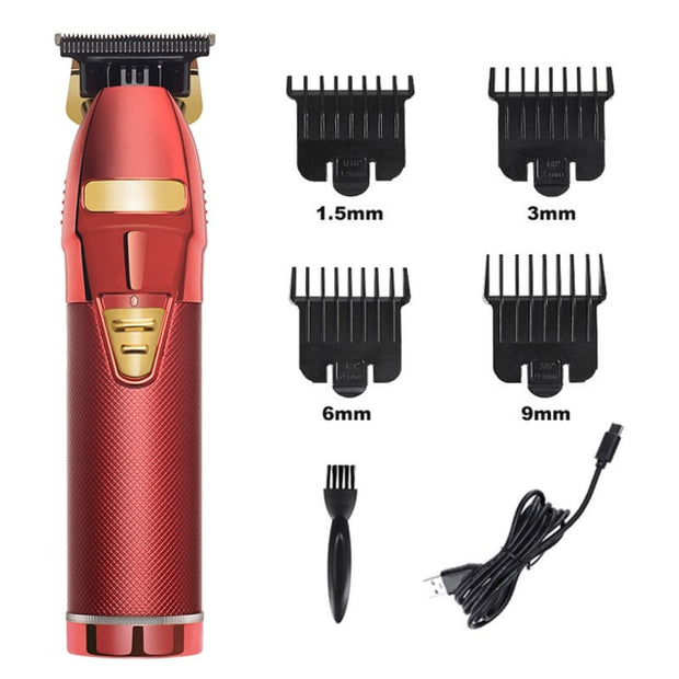 THE RED DELIGHT PROFESSIONAL HAIR/BEARD TRIMMER