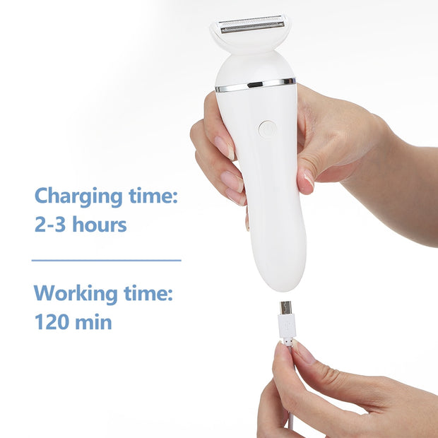 3 in 1 Painless Portable Electric Razor For Women