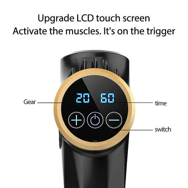 PREMIUM LCD Deep Muscle Massage Gun